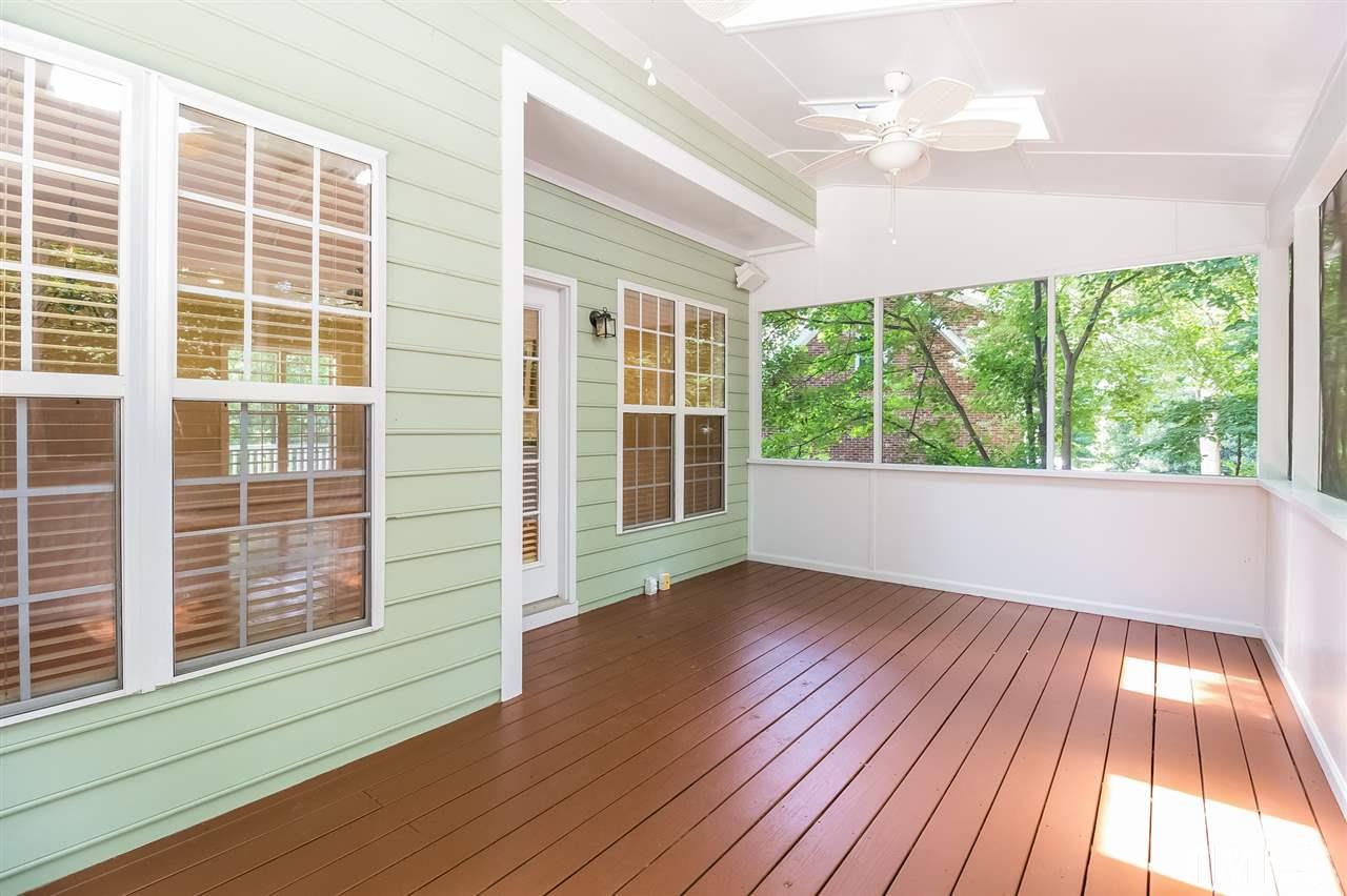8425 Summersprings Lane Raleigh, NC 27615 - Photo 3 of 25 View from screened porch