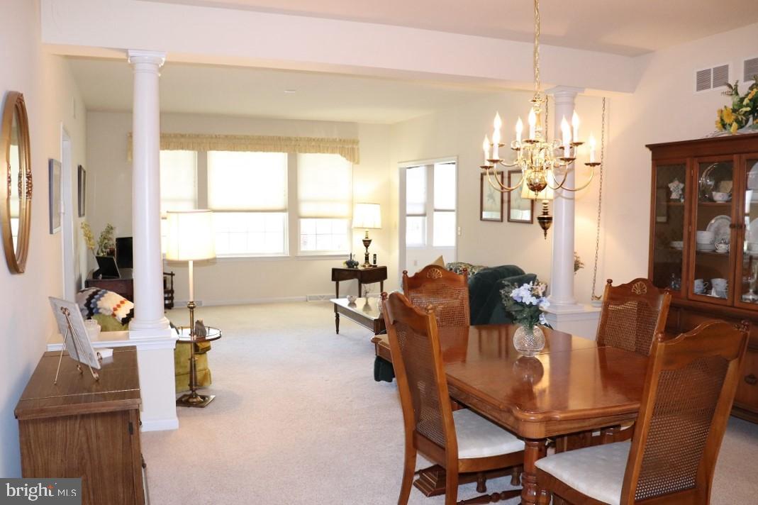 305 Stone Creek Road Lancaster, PA 17603 - Photo 6 of 33 Dining & Living Rooms Accented with Columns