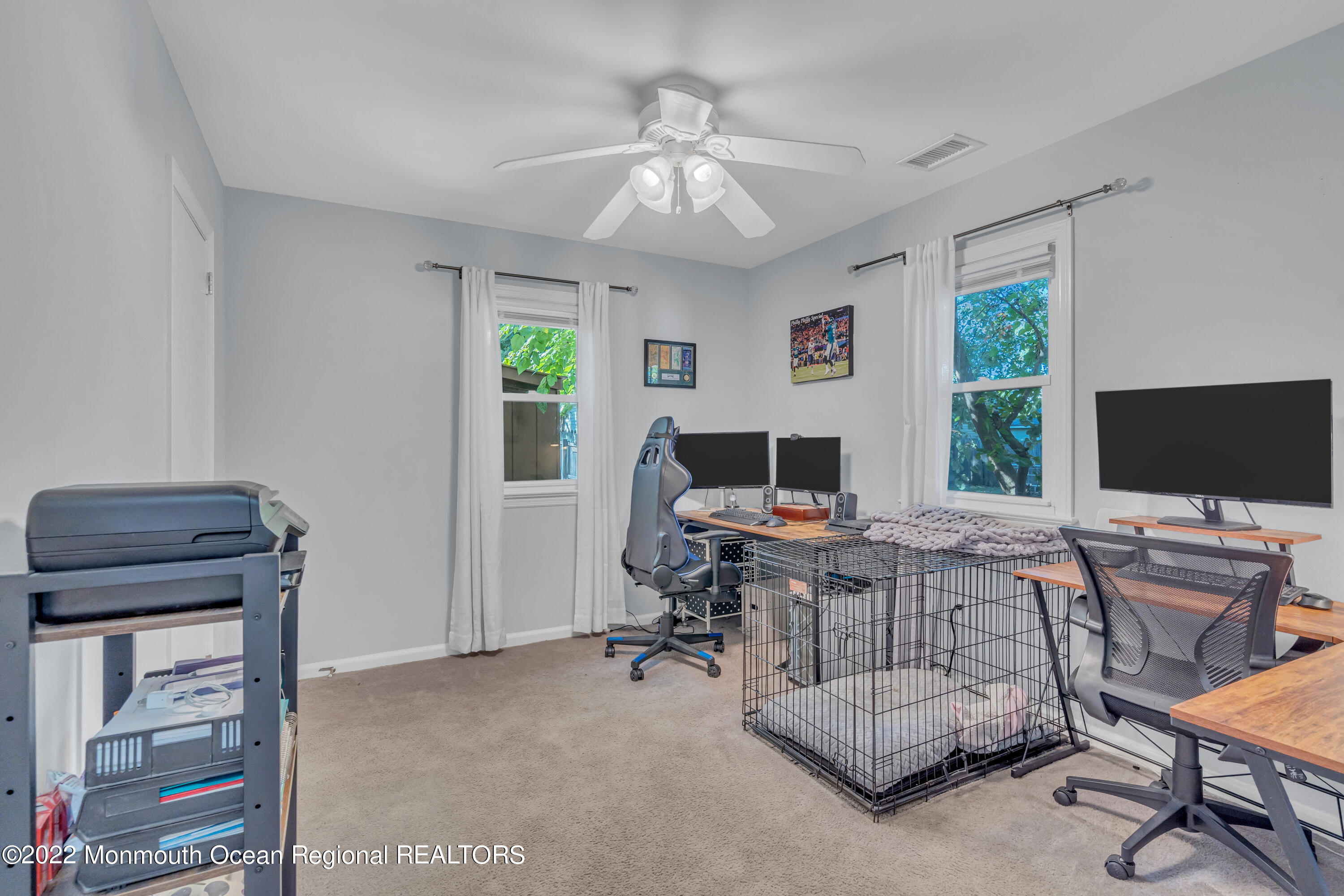 176 Pinehurst Road Brick, NJ 08723 - Photo 27 of 55 a view of a workspace with furniture and a window