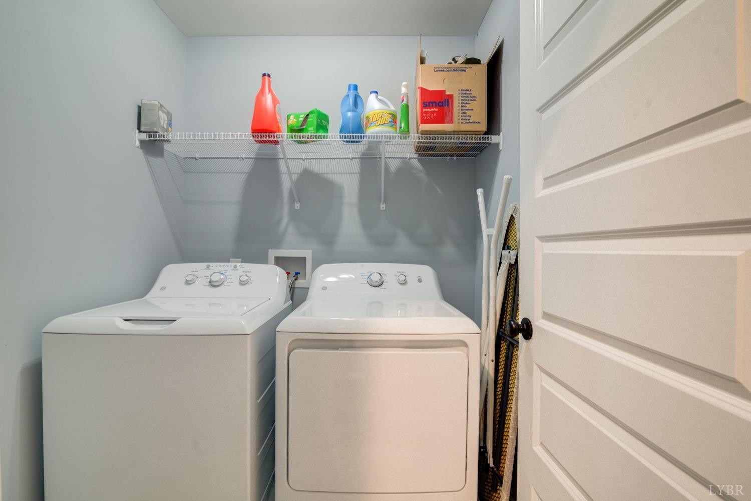701 Winfall Road Rustburg, VA 24554 - Photo 16 of 38 a utility room with dryer and washer