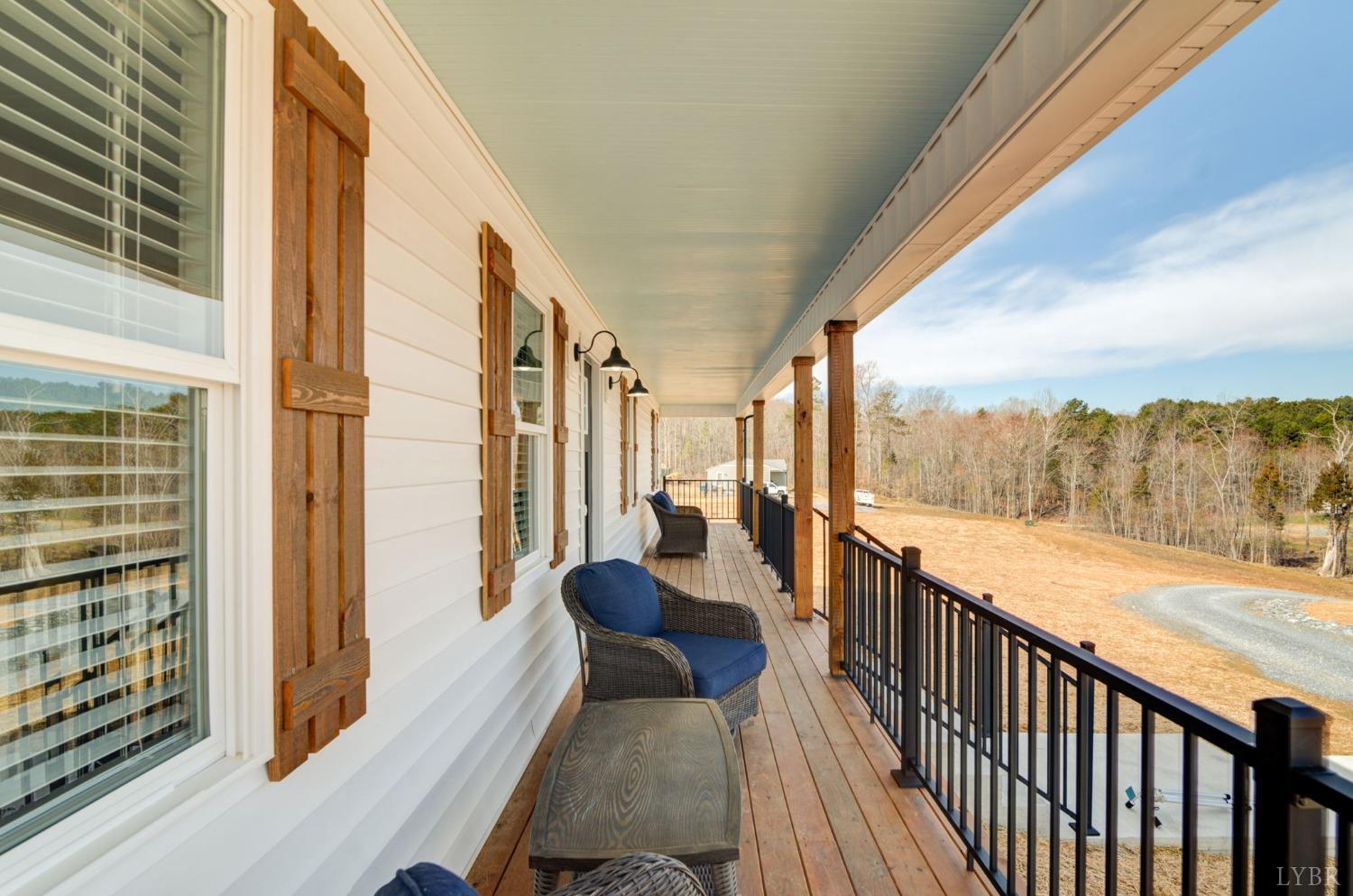 701 Winfall Road Rustburg, VA 24554 - Photo 2 of 38 a view of balcony with couch