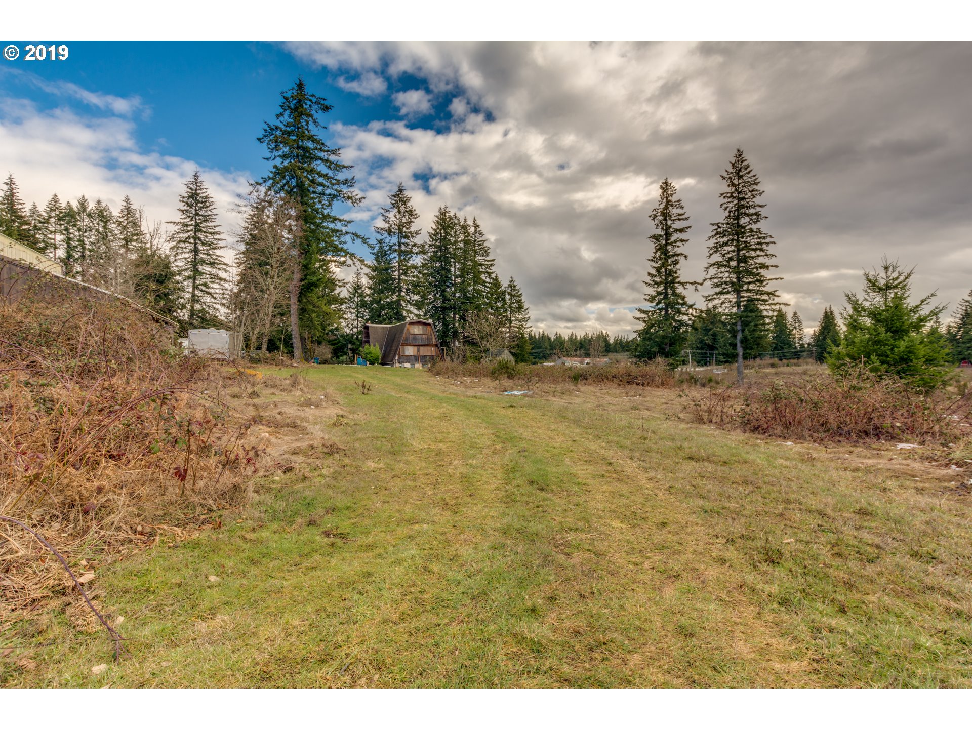 22555 Southeast Bornstedt Road Sandy, OR 97055 - Photo 6 of 32 a view of a field with trees in the background