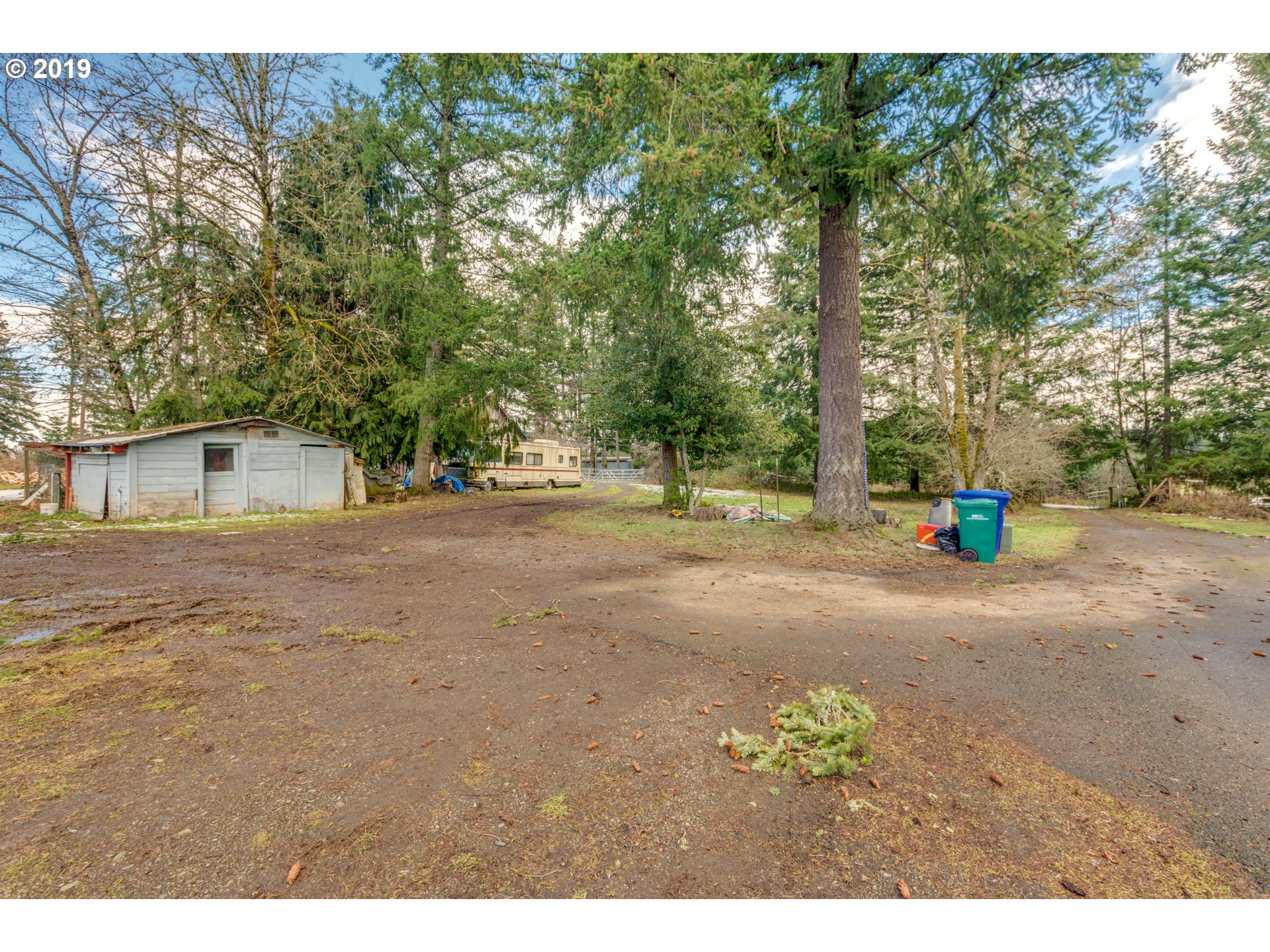 22555 Southeast Bornstedt Road Sandy, OR 97055 - Photo 9 of 32 a view of a road with trees in the background
