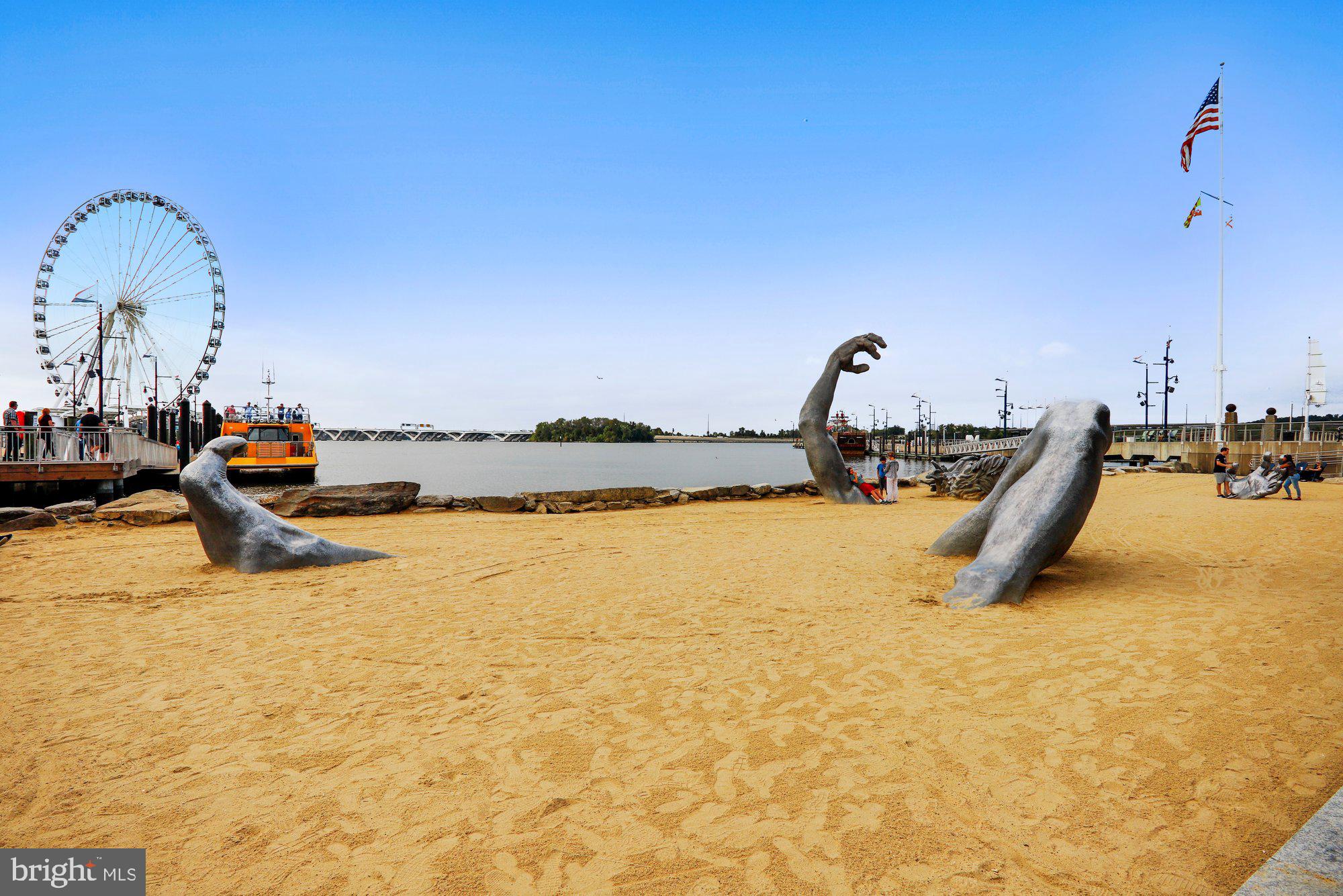 6908 Bitternut Court Fort Washington, MD 20744 - Photo 41 of 69 National Harbor The Awakening Sculpture