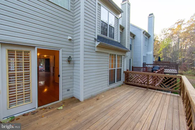 a view of a house with a large window