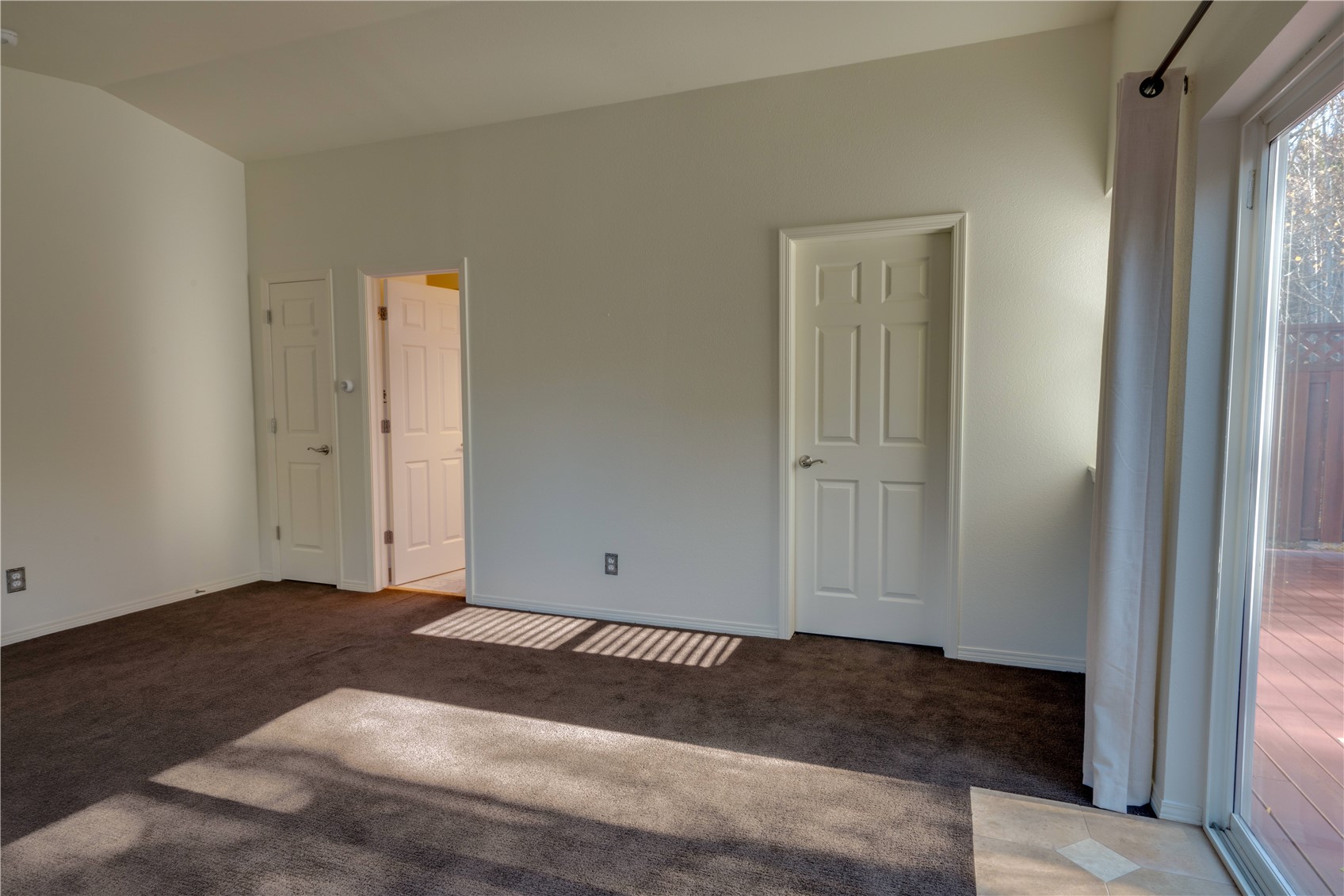 646 Alpine Road Dillon, CO 80435 - Photo 13 of 31 The Primary Bedroom is located on the upper level, includes an en-suite bathroom, walk in closet- slider to the back deck.