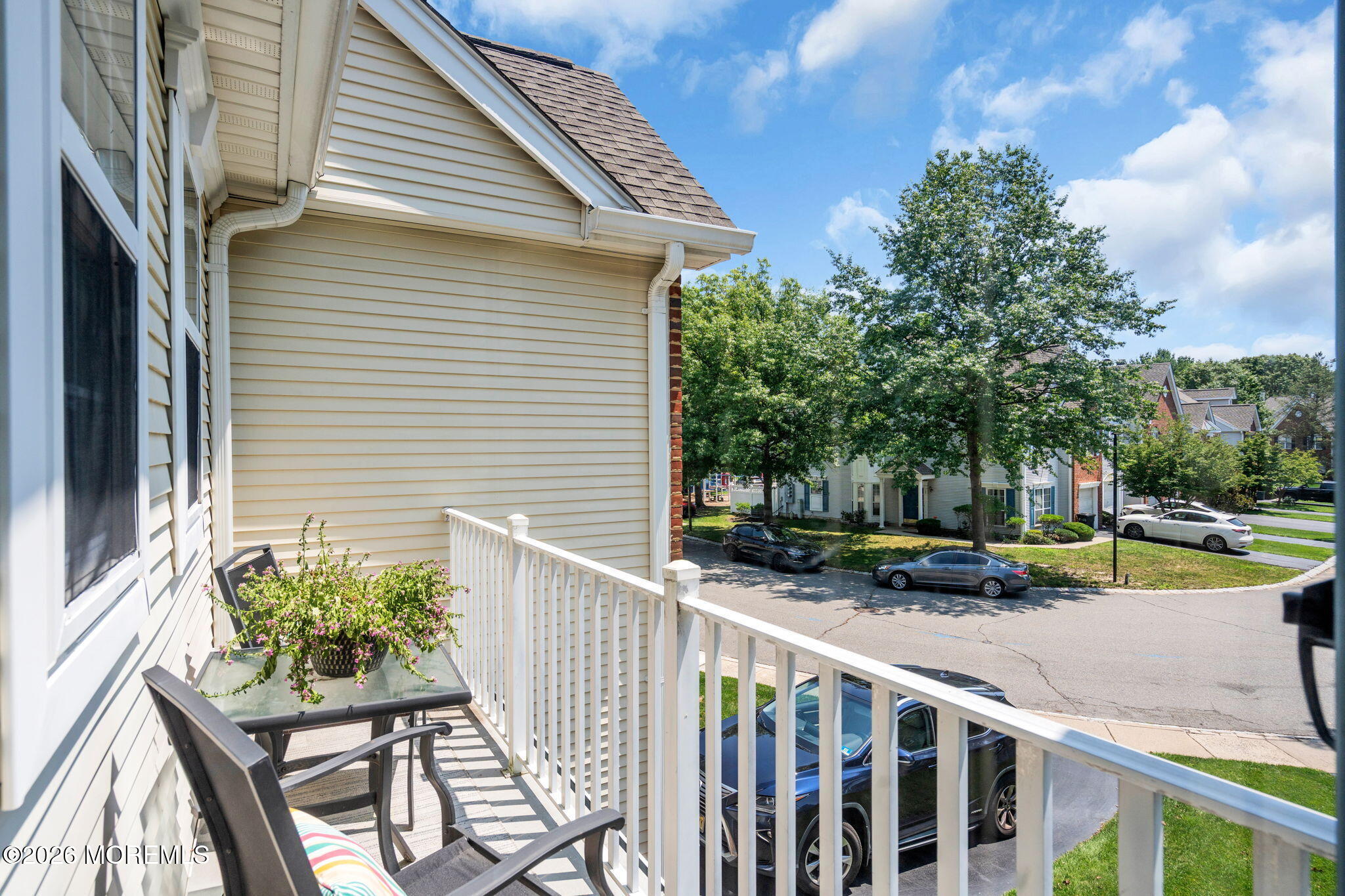 5 Painted Wagon Road, Unit 108 Holmdel, NJ 07733 - Photo 23 of 34 Master Suite Balcony