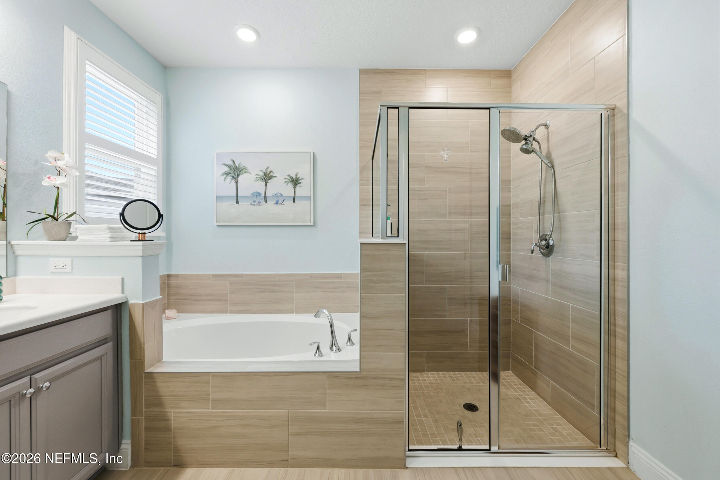 25 Waterbrook Place St. Augustine, FL 32095 - Photo 20 of 55 a bathroom with a shower and a sink