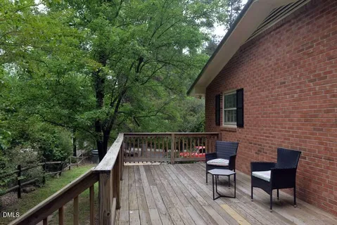 a room with a workspace