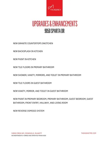 $342,500 | 9050 Sparta Drive, Fishers, IN 46038