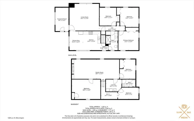 $190,000 | 1226 South Low Street, Bloomington, IL 61701