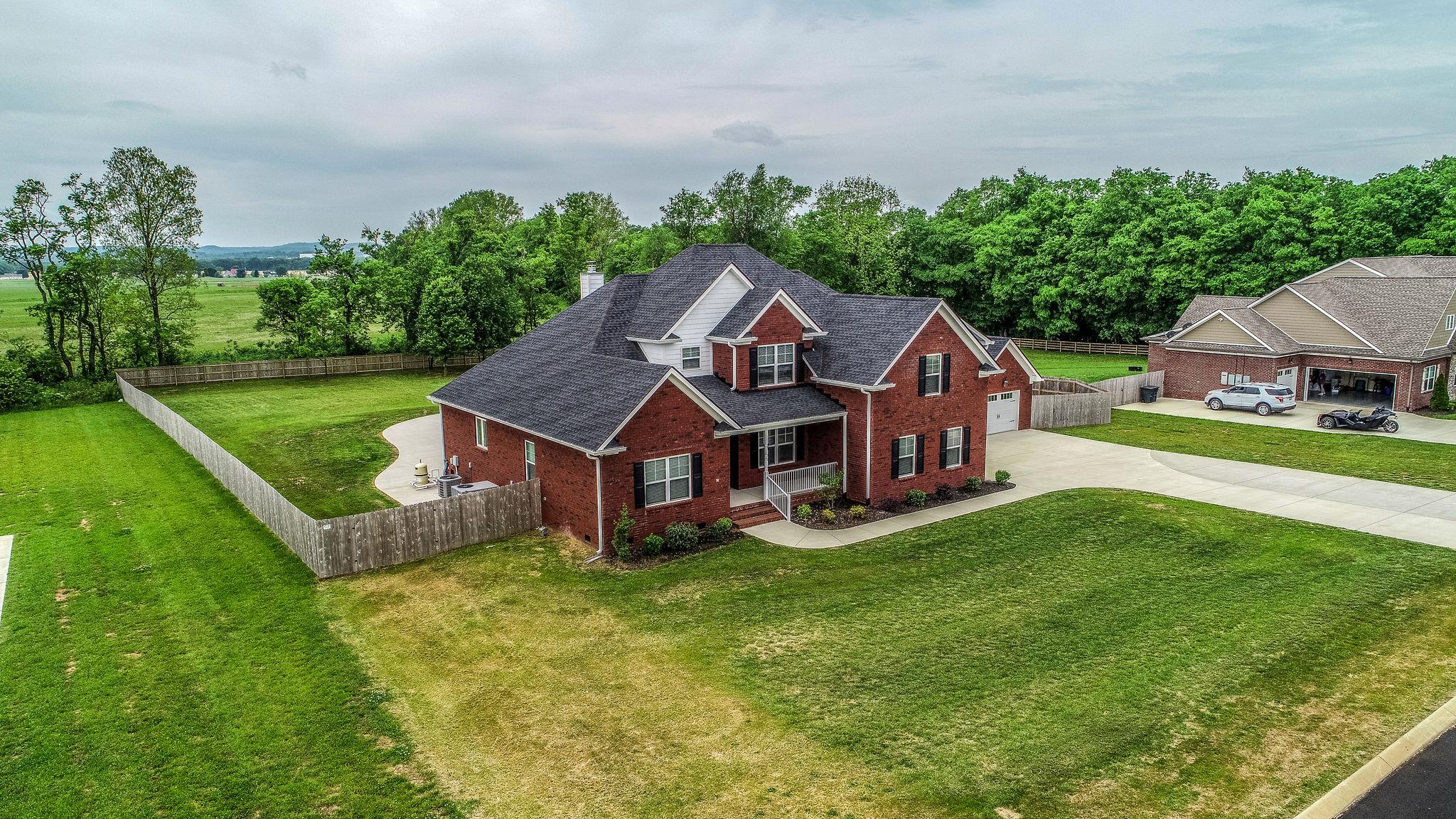 3029 Briley Path Columbia, TN 38401 - Photo 3 of 28 an aerial view of a house with swimming pool garden and patio