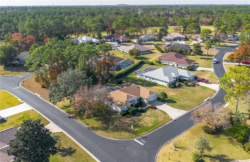 67 Lake Diamond Boulevard Ocala, FL 34472 - Photo 30 of 32 an aerial view of residential houses with outdoor space