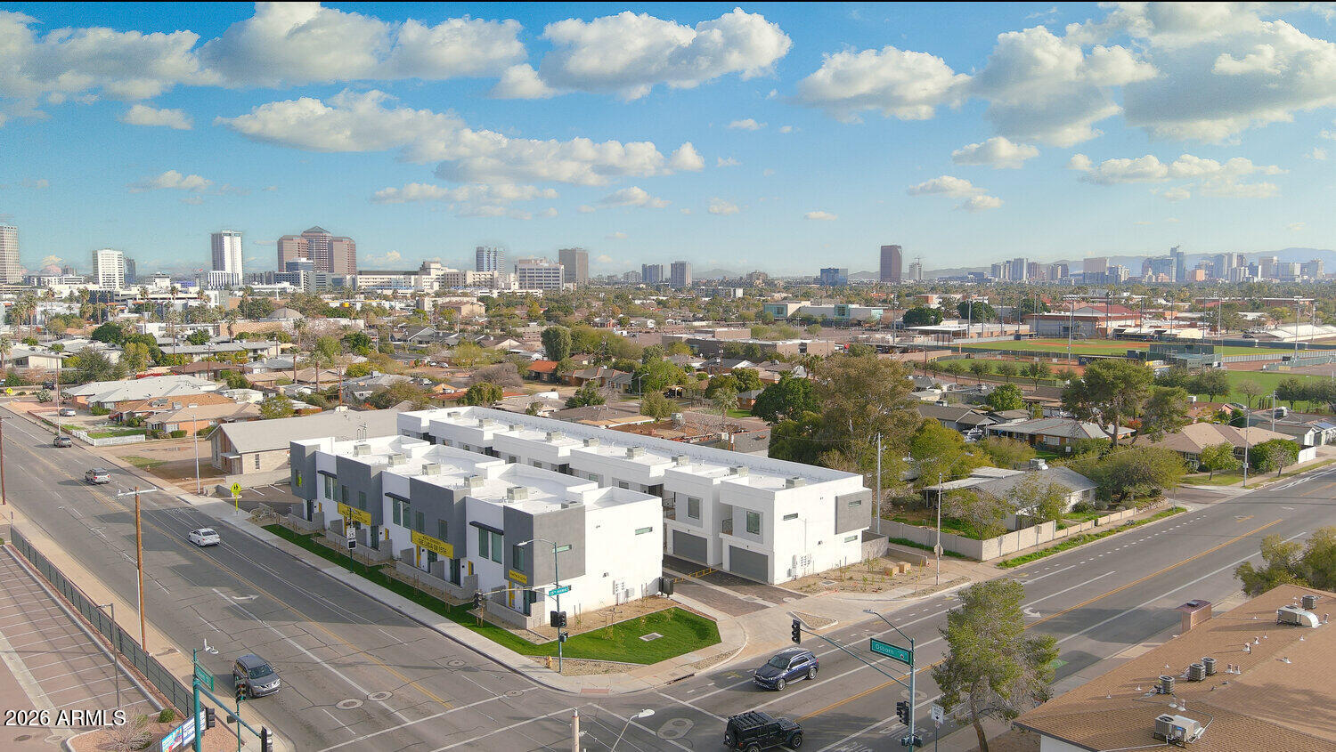 1349 West Osborn Road, Unit 6 Phoenix, AZ 85013 - Photo 31 of 37 a city view with buildings