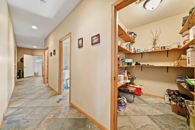 a view of a storage & utility room