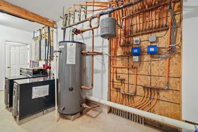 a view of storage and utility room