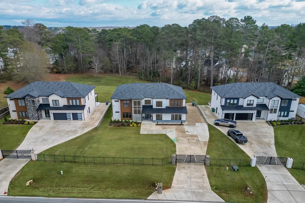 741 Rock Springs Road, Unit 3 Lawrenceville, GA 30043 - Photo 52 of 53 an aerial view of a house with garden