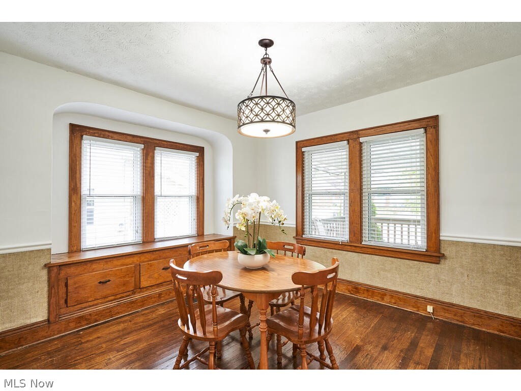 667 Ranney Street Akron, OH 44310 - Photo 7 of 27 Formal dining also with wood floors and freshly painted