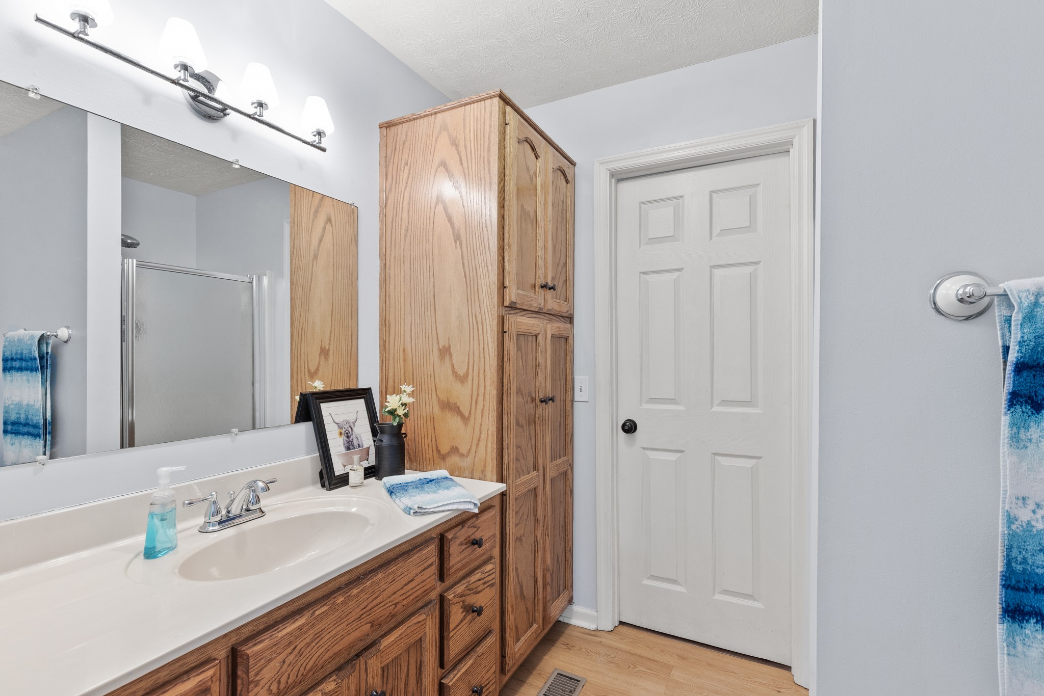 2490 Clampit Hollow Road Lafayette, TN 37083 - Photo 27 of 55 a bathroom with a sink vanity granite tub and shower