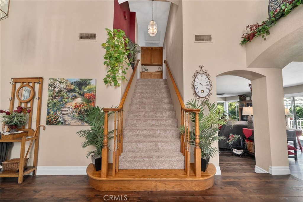 10684 Lakeview Road Yucaipa, CA 92399 - Photo 35 of 63 Extra wide staircase for easier access