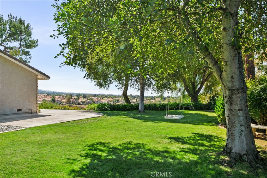 10684 Lakeview Road Yucaipa, CA 92399 - Photo 52 of 63 a view of yard with green space and trees around