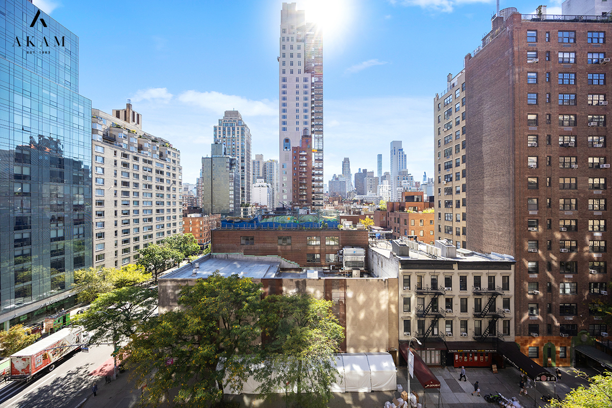 239 East 79th Street, Unit 8A Manhattan, NY 10075 - Photo 6 of 14 a city view with tall buildings