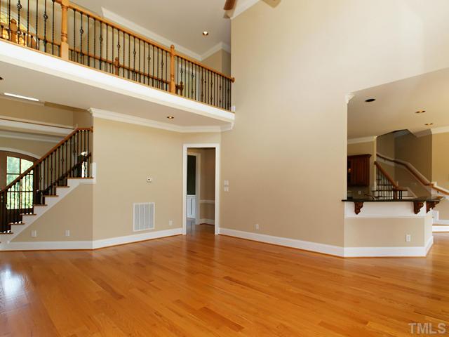 1084 Tacketts Pond Drive Raleigh, NC 27614 - Photo 3 of 25 The family room is open to the kitchen and 2nd floor walk way.