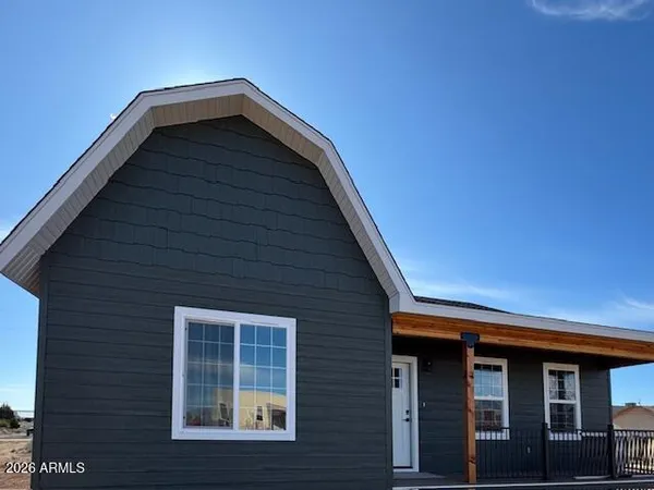 a backyard of a house