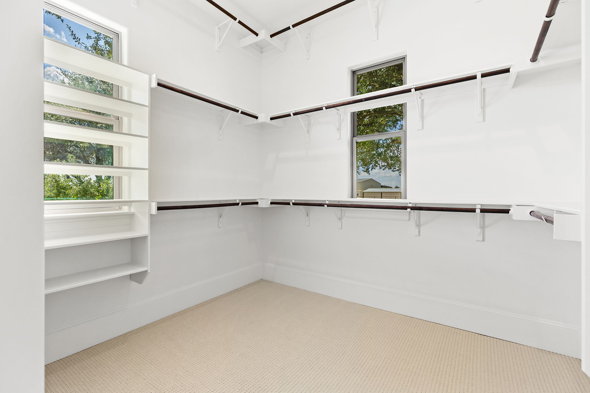 1124 County Road 301 Elgin, TX 78621 - Photo 18 of 40 a view of an empty walk in closet
