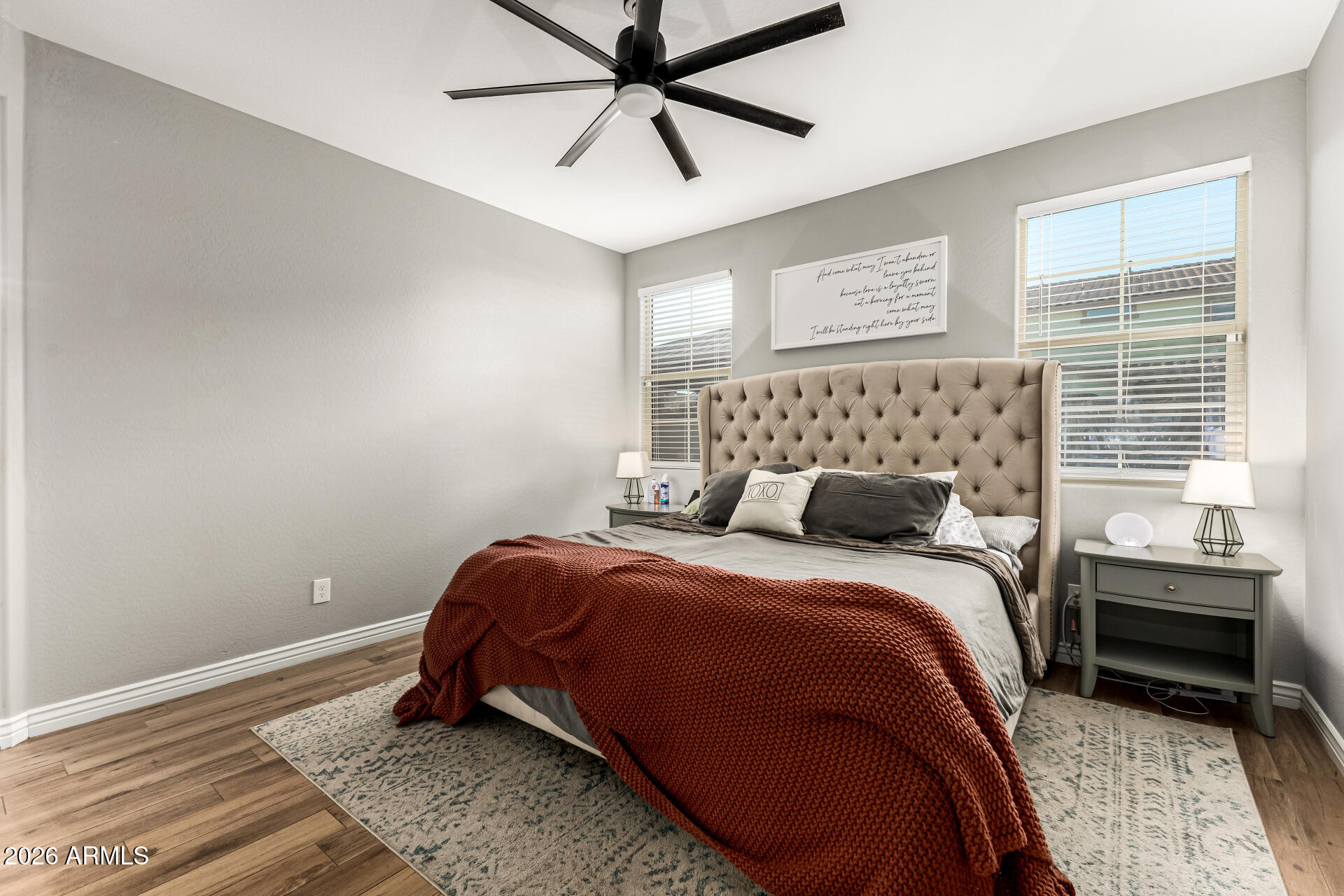20416 Rosa Road Queen Creek, AZ 85142 - Photo 20 of 51 a bedroom with a bed and a window