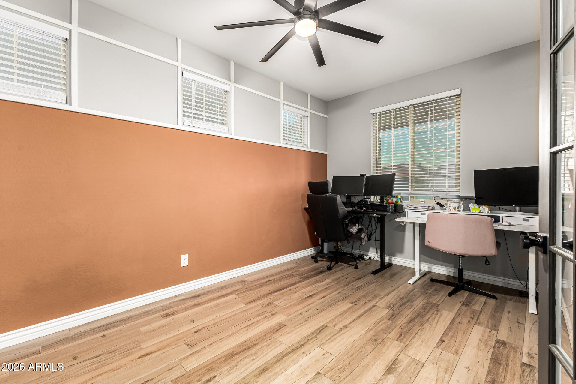20416 Rosa Road Queen Creek, AZ 85142 - Photo 34 of 51 a view of a workspace with furniture and a window