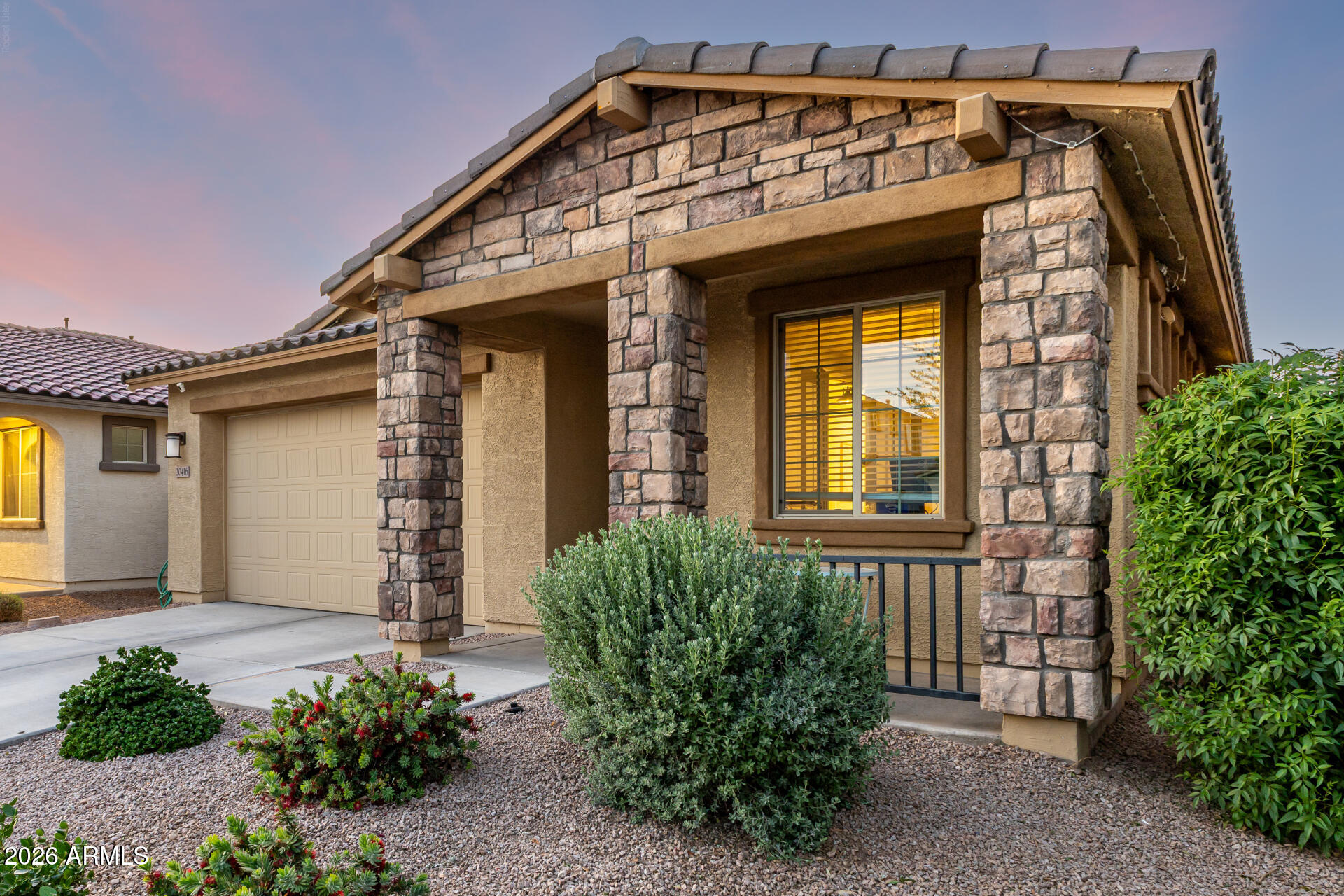 20416 Rosa Road Queen Creek, AZ 85142 - Photo 5 of 51 a front view of a house
