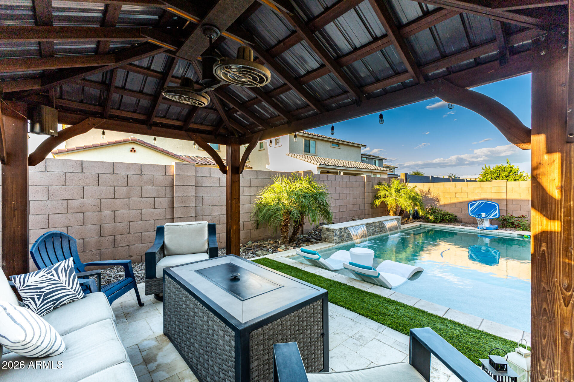 20416 Rosa Road Queen Creek, AZ 85142 - Photo 51 of 51 a view of an outdoor sitting area