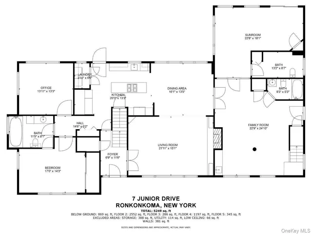 $1,300,000 | 7 Jr Drive, Ronkonkoma, NY 11779