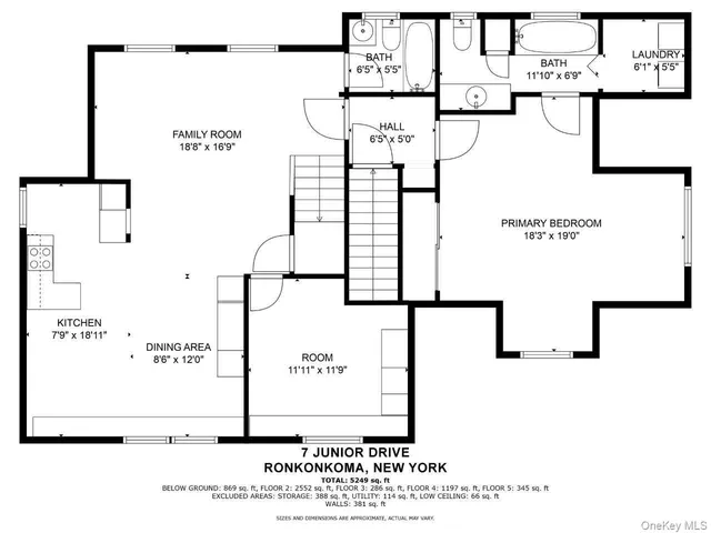 $1,300,000 | 7 Jr Drive, Ronkonkoma, NY 11779