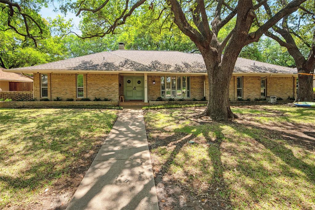4718 Mill Run Road Dallas, TX 75244 - Photo 1 of 1 Beautiful tree-shaded lot tucked into one of North Dalllas's most popular neighborhoods