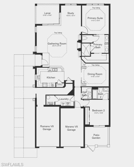 15319 Lucerna Street, Unit 104 Naples, FL 34114 - Photo 2 of 19 Additional Highlights Include: Fireplace, impact windows, tray ceilings, quartz countertops, and white shaker cabinets.