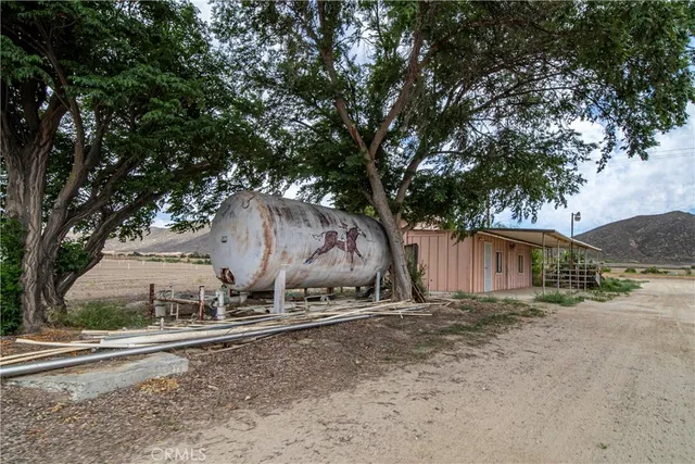 a view of a lake with a mountain
