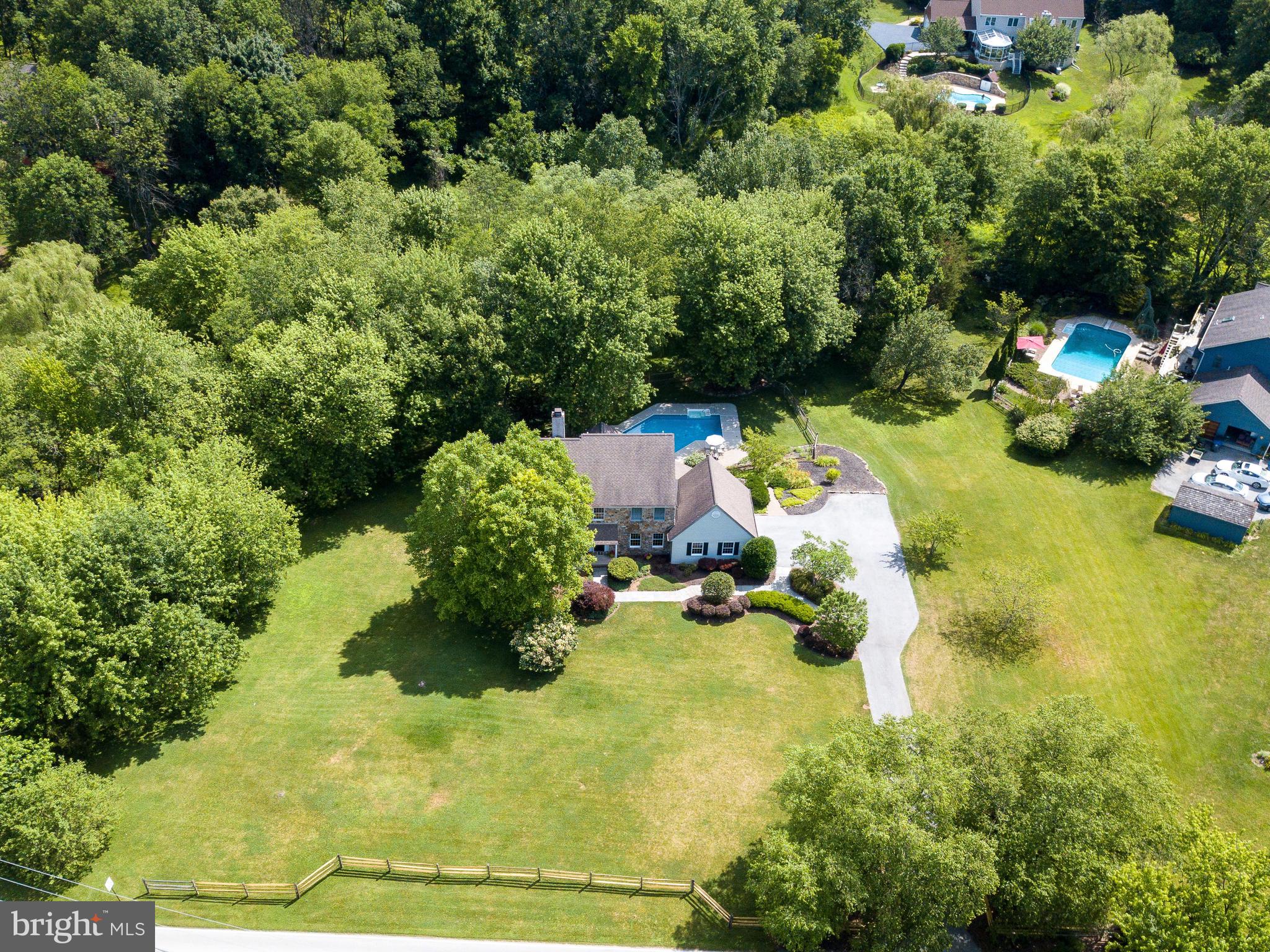 530 West Township Line Road Downingtown, PA 19335 - Photo 6 of 65 Aerial view