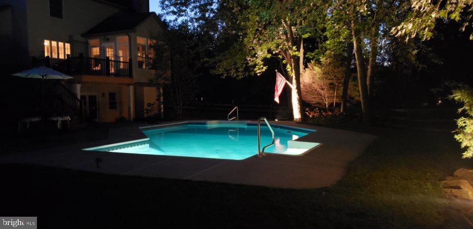 530 West Township Line Road Downingtown, PA 19335 - Photo 64 of 65 Beautifully lit pool