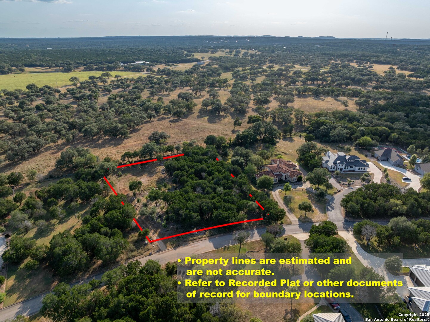 27919 Bogen Road New Braunfels, TX 78132 - Photo 18 of 23 an aerial view of residential houses with outdoor space and river