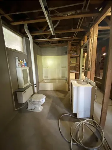 a view of a storage & utility room