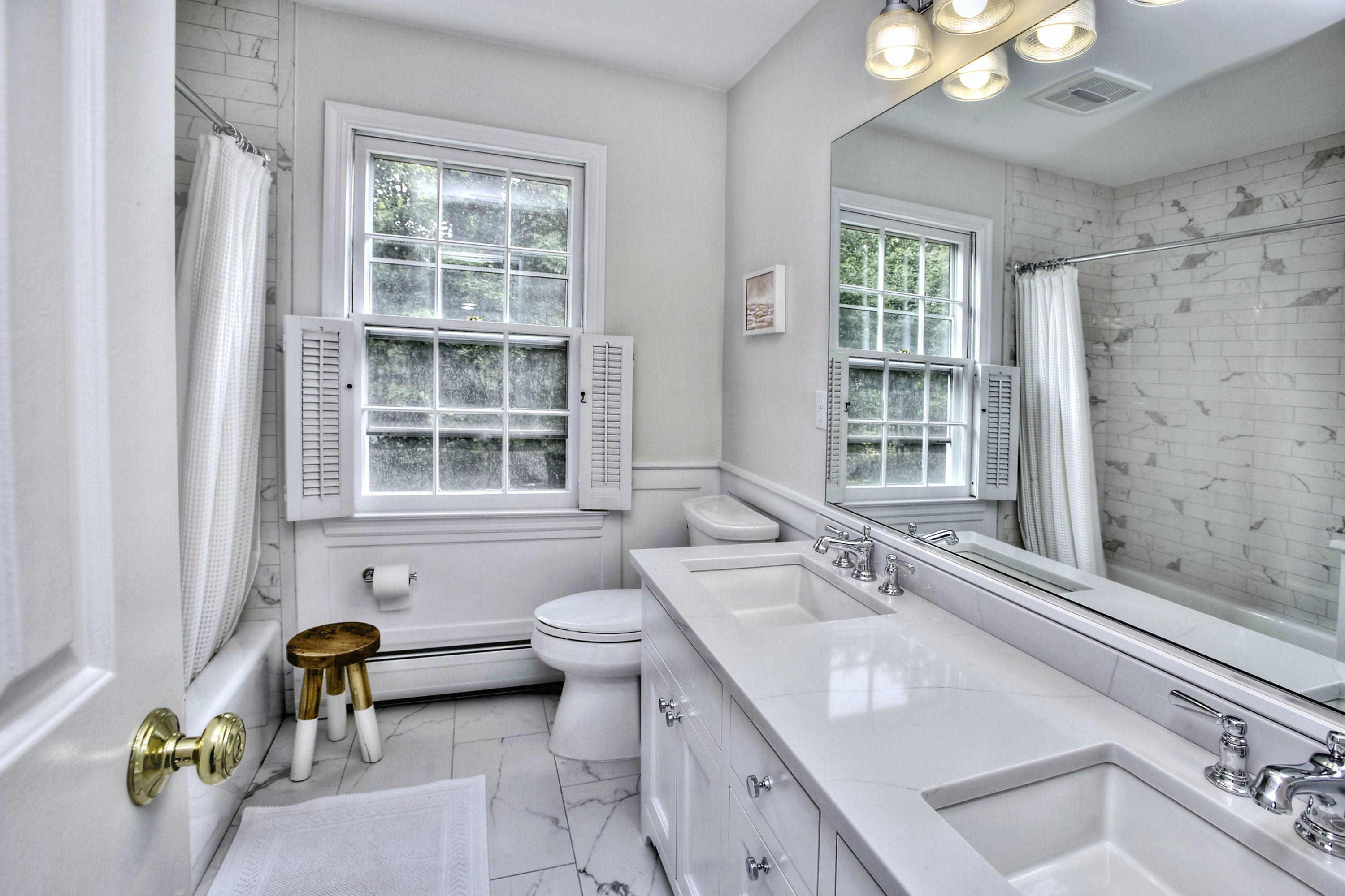 176 White Oak Shade Road New Canaan, CT 06840 - Photo 23 of 33 a bathroom with a sink toilet and shower