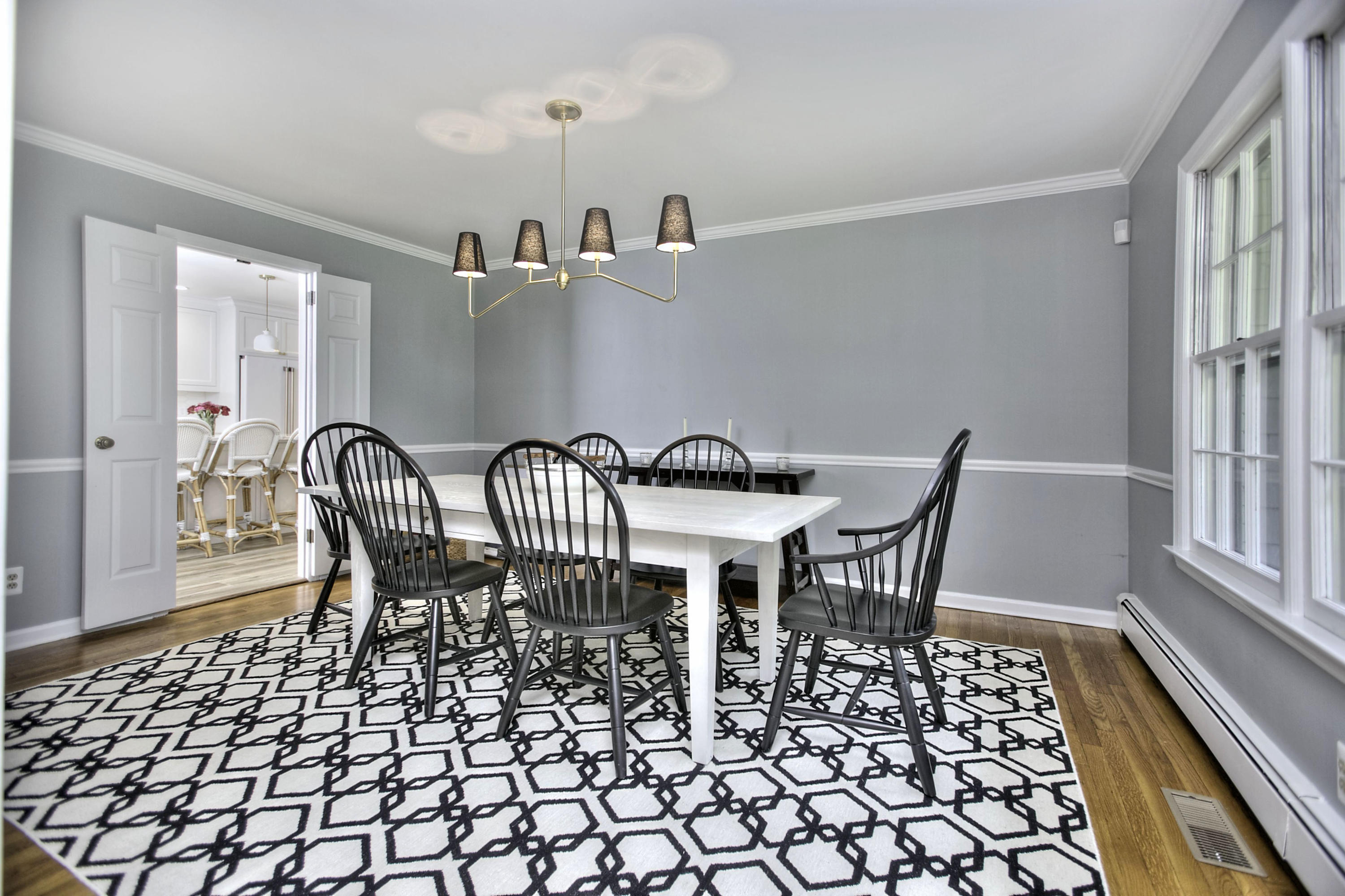 176 White Oak Shade Road New Canaan, CT 06840 - Photo 10 of 33 a view of a dining room with furniture and a window