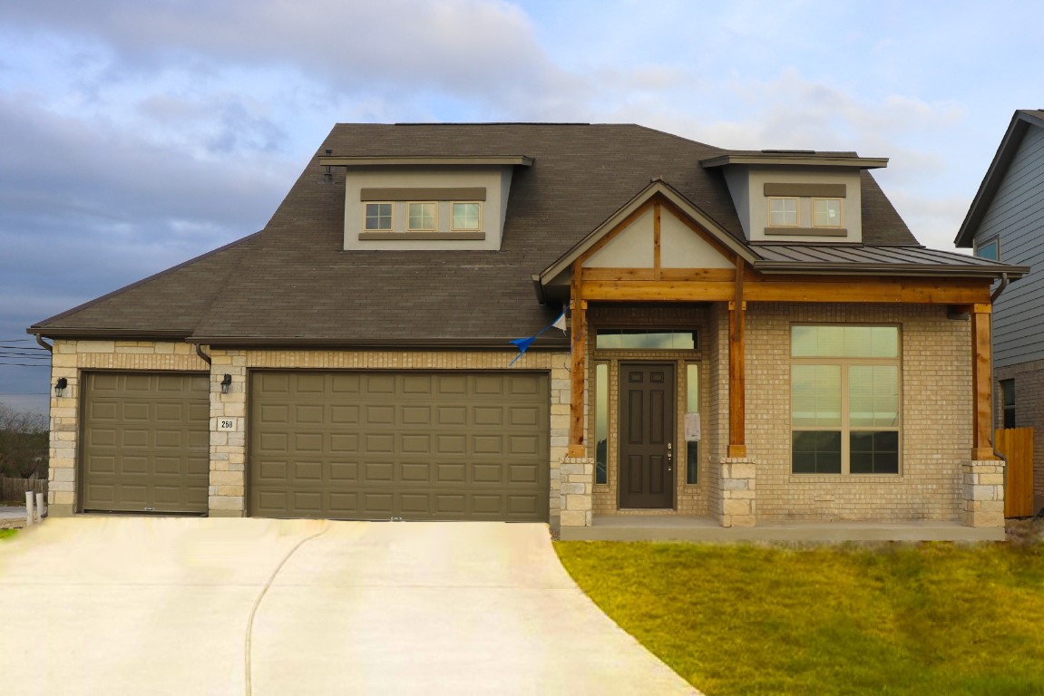 268 Rieber Road Kyle, TX 78640 - Photo 1 of 1 a front view of a house