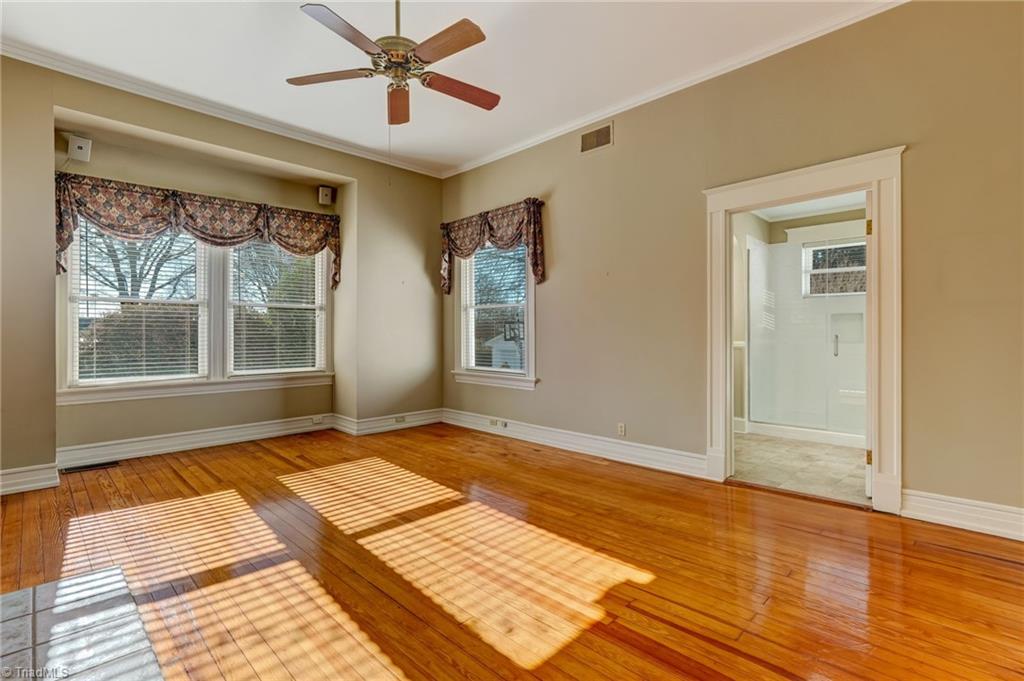 521 Patrick Street Eden, NC 27288 - Photo 12 of 50 Den downstairs with adjoining full bath could easily be a downstairs Primary Bedroom