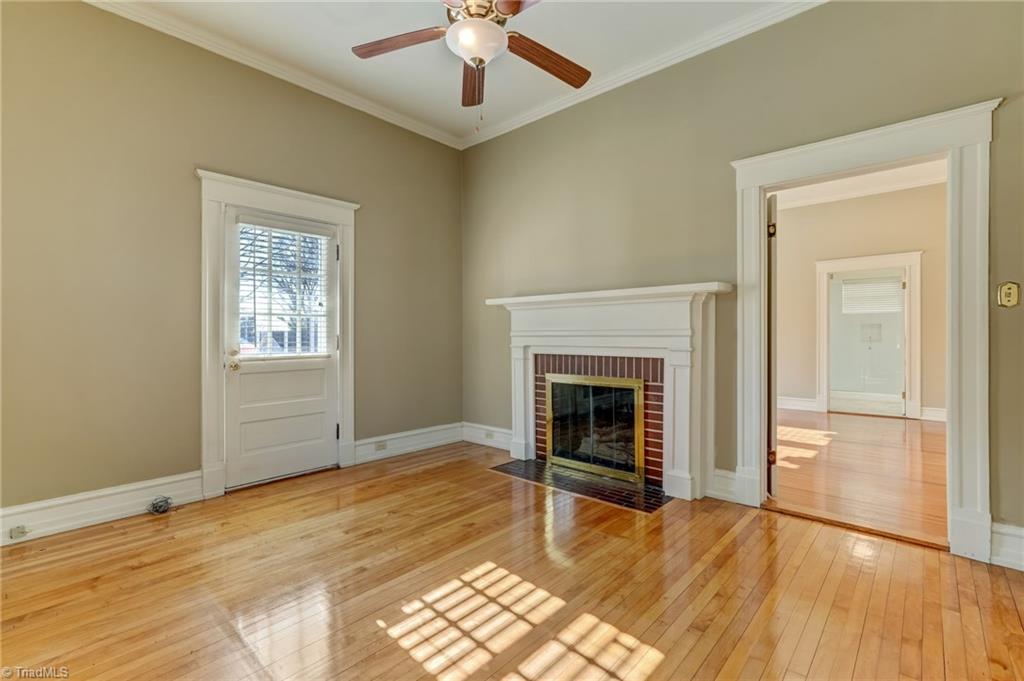 521 Patrick Street Eden, NC 27288 - Photo 19 of 50 Fireplace in office