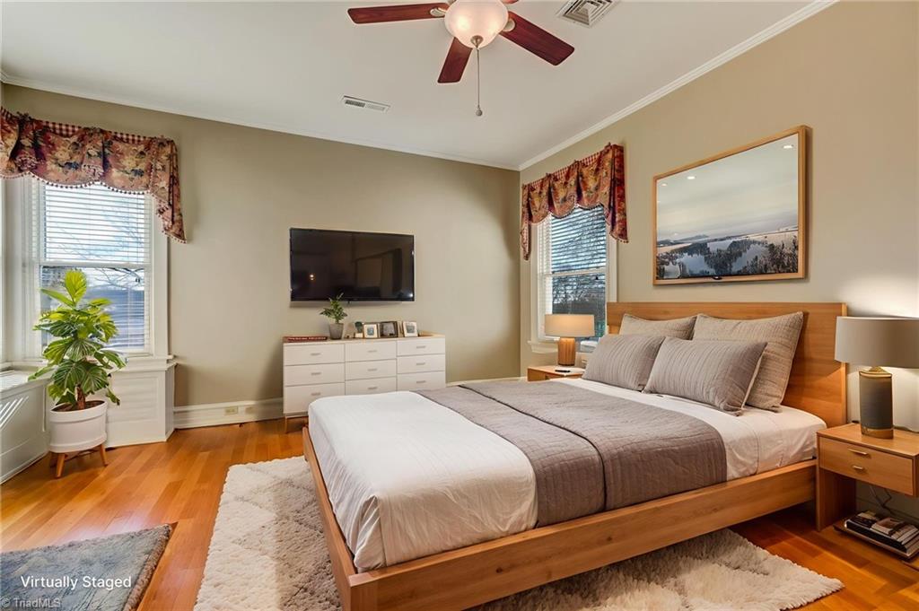 521 Patrick Street Eden, NC 27288 - Photo 33 of 50 Primary bedroom virtually staged