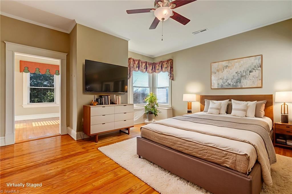 521 Patrick Street Eden, NC 27288 - Photo 35 of 50 Primary bedroom virtually staged