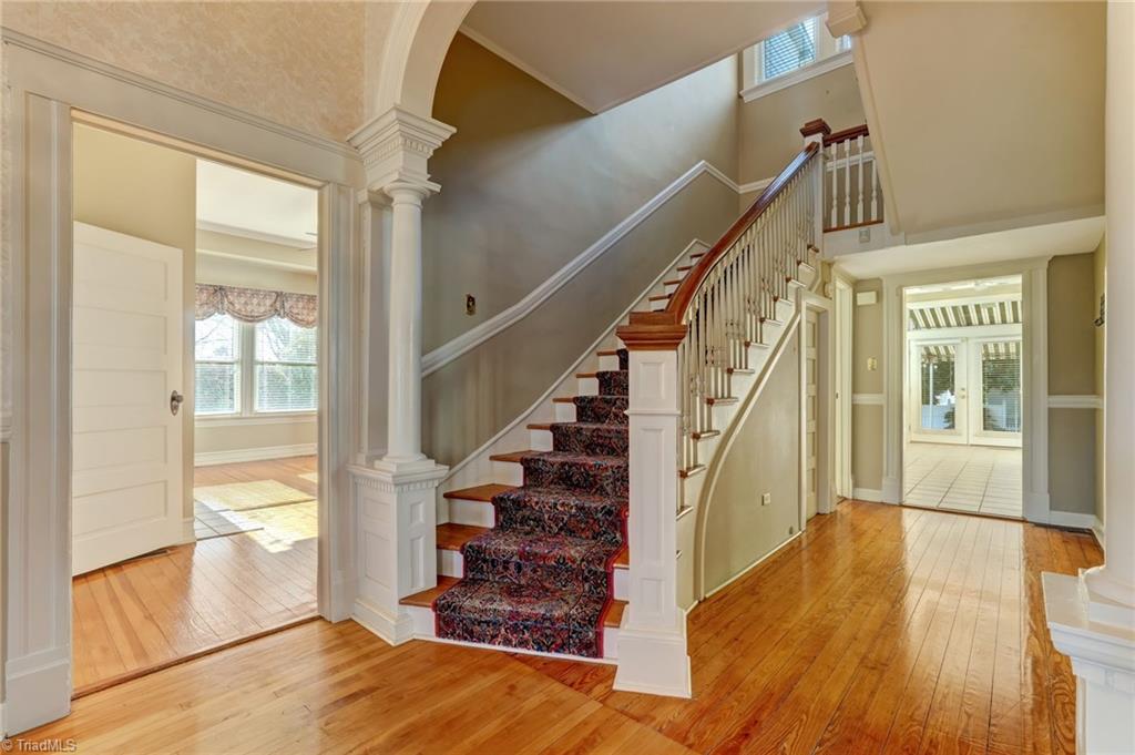 521 Patrick Street Eden, NC 27288 - Photo 5 of 50 View entering spacious front foyer to beautiful grand staircase